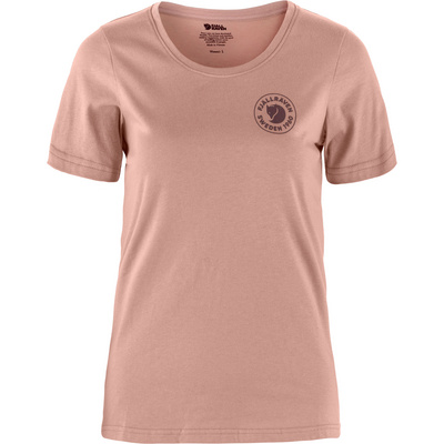 Fjällräven Dames 1960 Logo T-shirt (Maat XS, licht roze)
