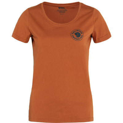 Fjällräven Dames 1960 Logo T-shirt (Maat XXS, Bruin)