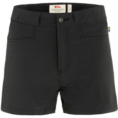 Fjällräven Dames High Coast Lite short (Maat M, Zwart)