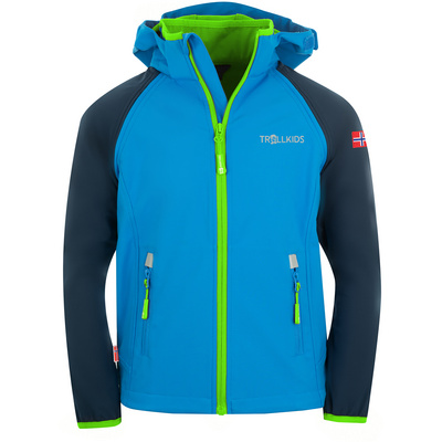 Trollkids Veste Rondane Zip Off XT (taille 116, Bleu)