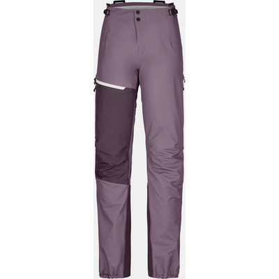 Ortovox Dames Westalpen 3L Light broek (Maat S, Paars)
