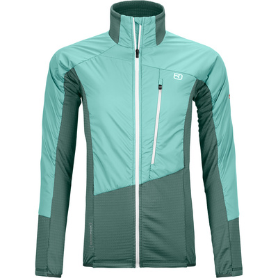 Ortovox Dames Westalpen Swisswool Hybrid jas (Maat XS, Grijs)