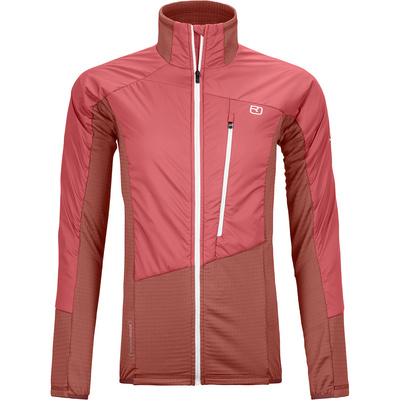 Ortovox Dames Westalpen Swisswool Hybrid jas (Maat XL, licht roze)