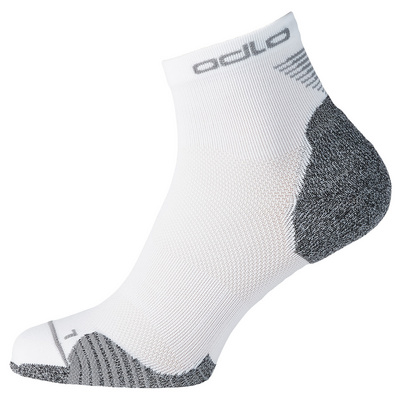 Odlo Quarter Ceramicool sokken (Maat 36 , Wit)