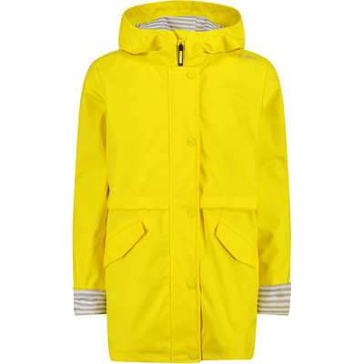 CMP Kinderen Rain Fix hoodiejas (Maat 110, Geel)