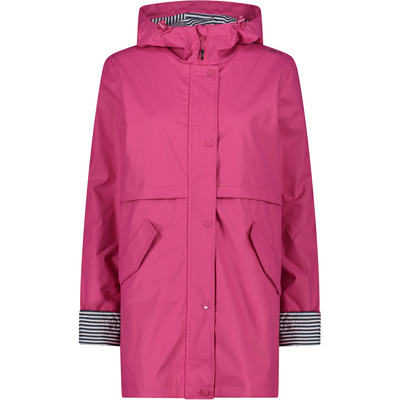 CMP Dames Fix hoodie regenjas (Maat XXS, Roze)