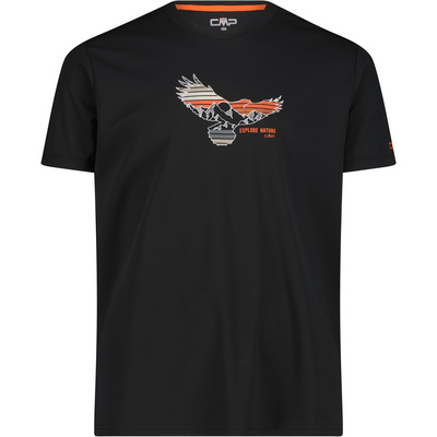 CMP Heren Print functioneel T-shirt