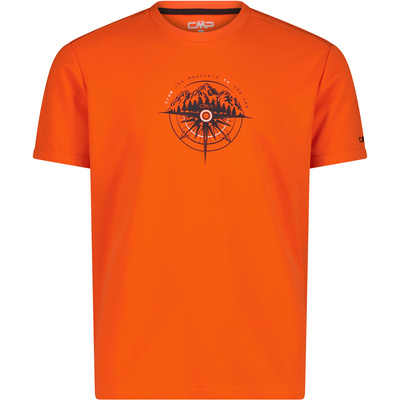 CMP Heren Print functioneel T-shirt