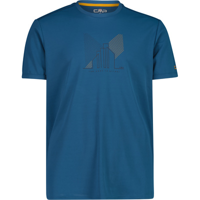 CMP Heren Print functioneel T-shirt