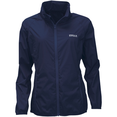 PRO-X Elements Dames Packable fietsjas (Maat S, Blauw)