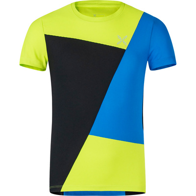 Montura Kinderen Outdoor Color Block T-Shirt (Maat 135, Groen)