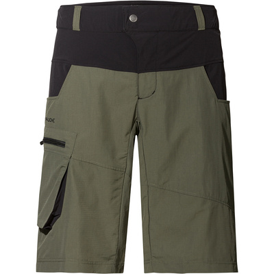 Vaude Heren Qimsa korte fietsbroek (Maat XXL, Olijf)