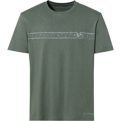 Vaude Heren Cyclist V T-shirt (Maat M, Groen)