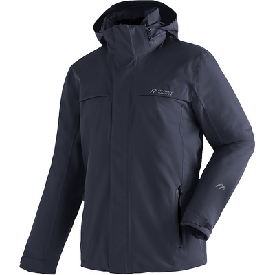 Maier Sports Heren Peyor Jas (Maat XS, Blauw)