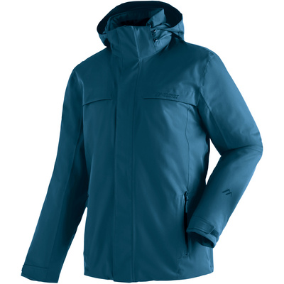 Maier Sports Heren Peyor Jas (Maat 3XL, Blauw)