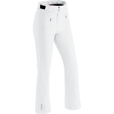 Maier Sports Dames Allissia Slim Broek (Maat S, Wit)