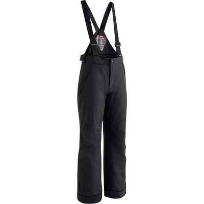 Maier Sports Kinderen Maxi Reg Broek (Maat 128, Zwart)