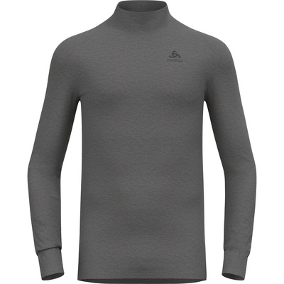 Odlo Homme T-shirt long Active Warm Eco Turtle (taille L, Gris)