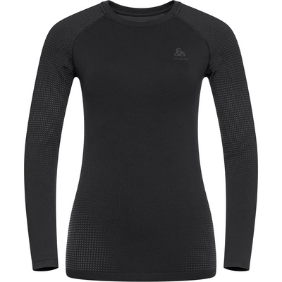 Odlo Dames Performance Warm Eco Longsleeve (Maat L, Zwart)