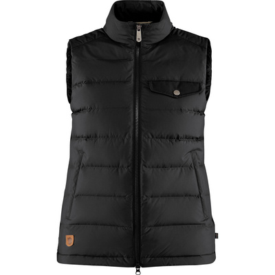 Fjällräven Dames Greenland Down Liner Bodywarmer (Maat M, Zwart)