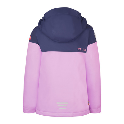 Trollkids Kinderen Girls Hallingdal Jas (Maat 128, licht roze)