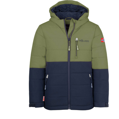 Trollkids Kinderen Hemsedal XT Jas (Maat 104, Blauw)