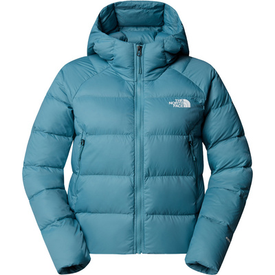 The North Face Dames Hyalite Down Hoodie Jas (Maat L, Blauw)