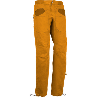 E9 Heren Rondo Slim broek (Maat L, Bruin)