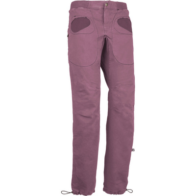 E9 Heren Rondo Slim broek (Maat XS, Paars)
