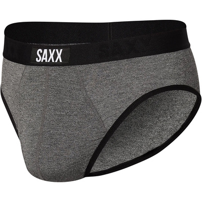 Saxx Underwear Homme Sous-vêtement Ultra Brief Fly (taille S, Gris)