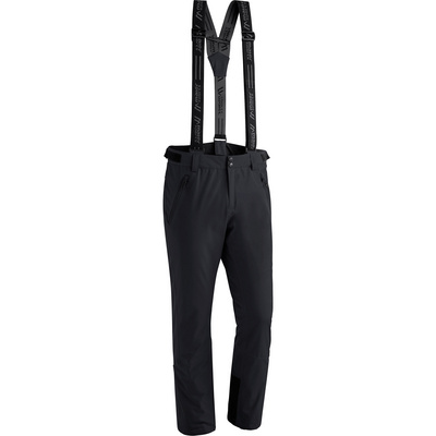 Maier Sports Homme Pantalon Anton Slim (taille S, Noir)