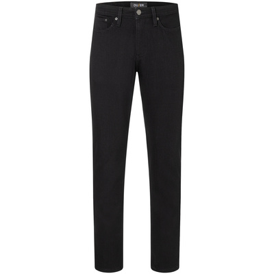 Duer Heren Performance Relaxed jeans (Maat M, Zwart)