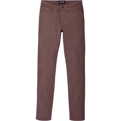 Duer Heren No Sweat Broek Slim (Maat S, Bruin)