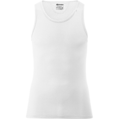 Gonso Heren Nevel tanktop (Maat 4XL, Wit)