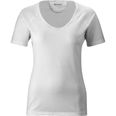 Gonso Dames Ave T-shirt (Maat XL, Wit)