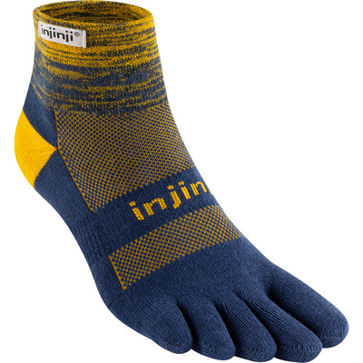 Injinji Trail Midweight Mini-Crew sokken (Maat 37 , Blauw)