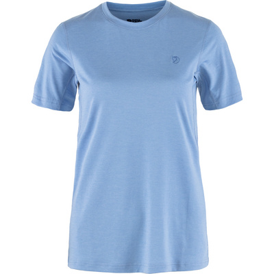 Fjällräven Dames Abisko Day Hike T-shirt (Maat XS, Blauw)