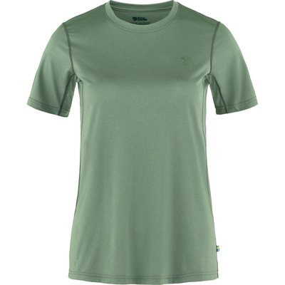 Fjällräven Dames Abisko Day Hike T-shirt (Maat XL, Groen)
