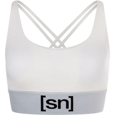 Super.Natural Femme Soutien-gorge de sport Super (taille XS, Blanc)