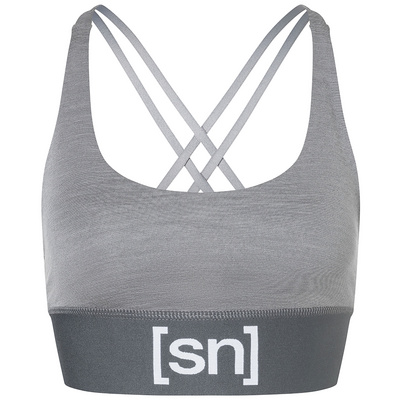 Super.Natural Dames Super Sport bh (Maat XL, Grijs)