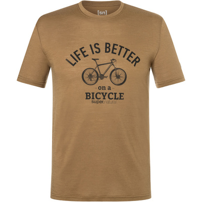 Super.Natural Heren Better Bike T-shirt