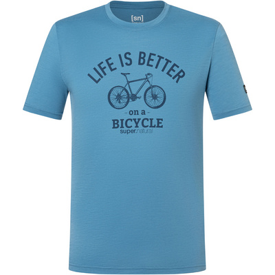 Super.Natural Heren Better Bike T-shirt