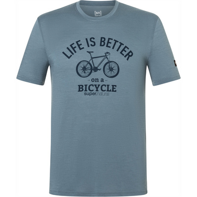 Super.Natural Heren Better Bike T-shirt