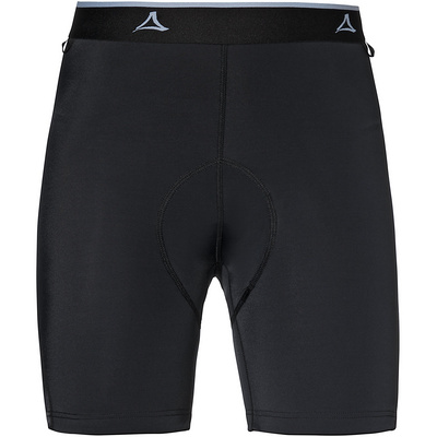 Schöffel Dames Skin 2h korte fietsbroek (Maat 3XL, Zwart)