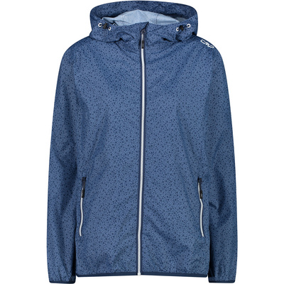 CMP Dames Hoodiejas (Maat S, Blauw)