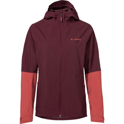 Vaude Dames Moab Rain II jas (Maat XXL, Paars)