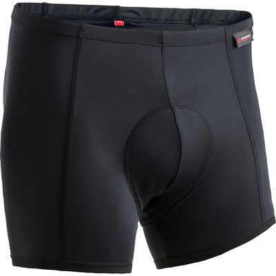 Maier Sports Heren Cycling fietsbroek (Maat XXL, Zwart)