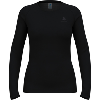 Odlo Dames Active F-Dry Light longsleeve (Maat M, Zwart)