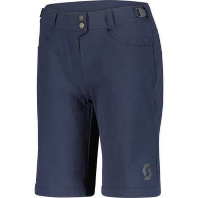 Scott Dames Flow Trail W/pad Shorts (Maat M, Blauw)