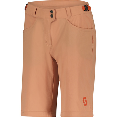 Scott Dames Flow Trail W/pad Shorts (Maat XS, Roze)